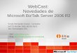 WebCast: Novedades de Microsoft BizTalk Server 2006 R2 Tomás Hernández García – Consultor ilitia Technologies SRL (MCTS BizTalk 2006, MCAD.NET) Blog: //blogs.clearscreen.com/tomas