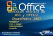 Revisión técnica de WSS y Office SharePoint 2007