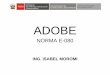 Norma de Adobe e080