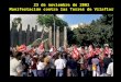 23 de noviembre de 2002 Manifestación contra las Torres de Vilaflor