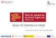 IDEAS TIC CONTRA LA CRISIS Miranda de Ebro, 8 de Julio de 2009