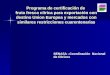 Programa de certificación de fruta fresca cítrica para exportación con destino Union Europea y mercados con similares restricciones cuarentenarias SENASA