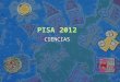 PISA 2012 CIENCIAS. COMPETENCIA CIENTÍFICA. Es la capacidad de un individuo que tiene conocimiento científico y lo utiliza para identificar temas, adquirir