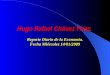 Hugo Rafael Chávez Frías Reporte Diario de la Economia. Fecha Miércoles 14/01/2009