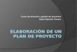 Curso de dirección y gestión de proyectos Mario Ramírez Ferrero