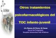 Otros tratamientos psicofarmacológicos del TOC infanto-juvenil J.A. Ramos, M. Ferrer, M. Casas Servei de Psiquiatria Hospital Universitari Vall d’Hebron