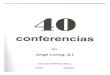 40 Conferencias por Jorge Loring S.I