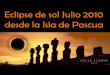 Eclipse de sol en Isla de Pascua
