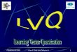 Learning Vector Quantization LVQ