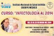 Curso  Infectologia al 2014- INSN del 23 al 25 de enero