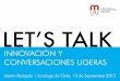 Let's Talk - Innovación y Conversaciones ligeras