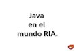 Java Y Las Ria
