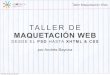 Taller maquetacion web