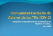 Red actores TICS del Caribe (CIVIC): una organización 2.0 mucho antes de la web 2.0