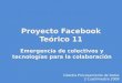 Proyecto Facebook 2do cuat: Emergencia de colectivos y tecnologías para la colaboración