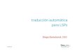 2012 Traducción Automática para LSPs