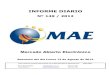 Informe Diario MAE 13-08-12