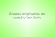 Grupos originarios de nuestro territorio: Guaraníes
