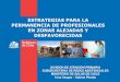 Irma Vargas - Estrategias para la Permanencia de Profesionales en zonas alejadas y desfavorecidas/Chile