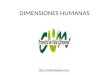 Dimensiones humanas powerpoint
