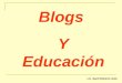 Blogs en Educación