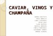 CAVIAR, VINOS & CHAMPAÑA