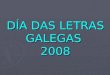 DíA Das Letras Galegas