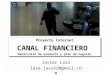 Proyecto Canal Financiero en Internet