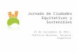 Jornada de Ciudades Equitativas y Sostenibles- PANEL 1