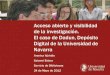 Acceso abierto y visibilidad de la investigación. El caso de Dadun, Depósito Digital de la Universidad de Navarra