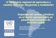 IV Seminario Regional de Agricultura y Cambio Climático - Jjgómez   impactos cc agropecuario
