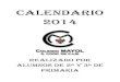 Calendario Colegio Mayol 2014