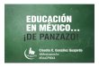 Educación en México: ¡DE PANZAZO!
