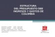 ESTRUCTURA DEL PRESUPUESTO: INGRESOS Y GASTOS EN COLOMBIA