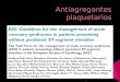 Antiagregantes plaquetarios 2012