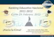 Ranking educativo nacional. febrero.2012.ppt
