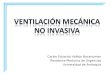 VMNI - Ventilación mecánica No Invasiva