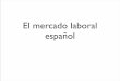 el mercado laboral español