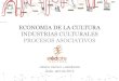 Economia e Industrias culturales - procesos asociativos - Juliana Barrero - Quito
