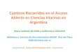 Caminos recorridos en el Acceso Abierto en Ciencias marinas en Argentina