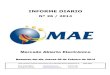 MAE - Informe diario 06-02-2014