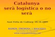 Presentació de "Catalunya serà logística o no serà" de Ramon Tremosa a Sant Feliu de Codines