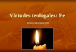 Virtudes teologales 1  fe