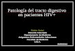Patología del tracto digestivo en pacientes hiv+