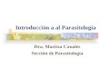 Introduccion parasitologia ( i parcial)