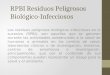 RPBI Residuos Peligrosos Biológico-Infecciosos