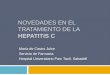 Novedades en el tratamiento de la Hepatitis C
