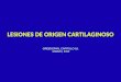 lesiones oseas de origen cartilaginoso