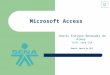 Presentacion microsoft access 2007 2010