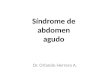 Clase 4 a  síndrome de abdomen agudo